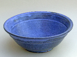 blaue Schsseln, d  22,50 cm